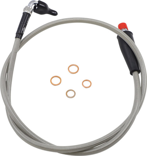 Moose Braided Hydraulic Clutch Line (0661-0078)