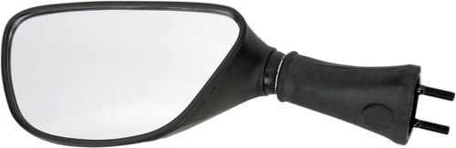 Emgo Left Side View Black Cat Eye Mirror (20-29652)