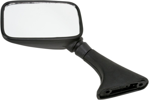 Emgo Left Side View Black Rectangle Mirror (20-29663)