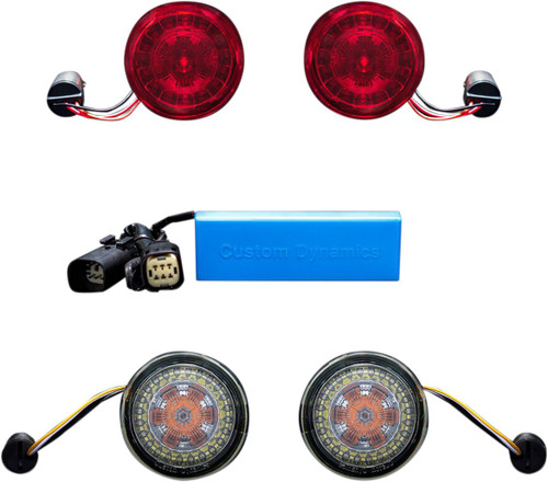 Custom Dynamics ProBeam Front & Rear Turn Signal Conversion Kit (PB-SS-KIT1)
