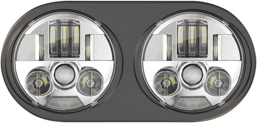 Custom Dynamics Chrome ProBeam LED Headlamp Assembly FLTR (PB-RG13-C)