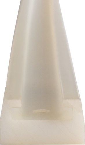 Kimpex Slide/Hyfax | Profile Y1 | 68.00" | UHMW | White (272492)