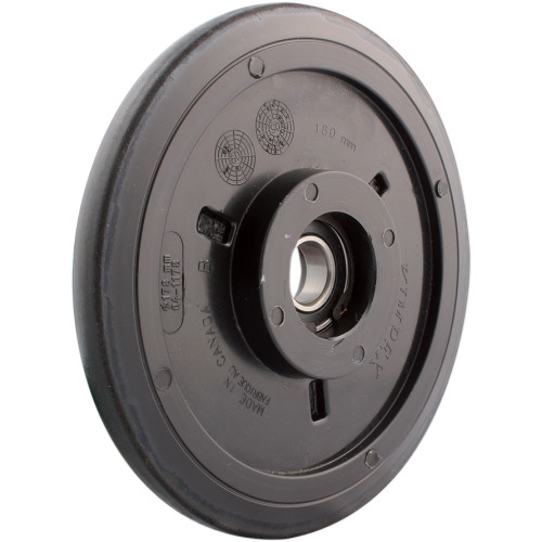 Kimpex 7" Black Plastic Idler Wheel w/Bearing (298961)