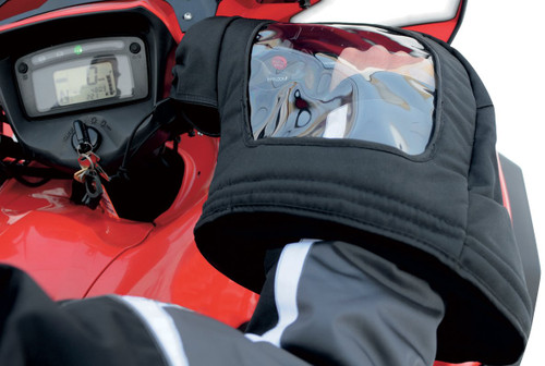 Kimpex Visi-Control Handlebar Muff with Window (370290)
