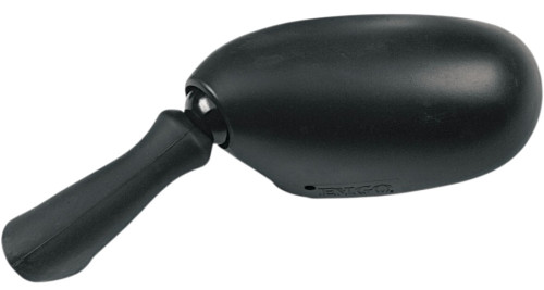 Emgo Left Side View Black Oval Mirror (20-78232)
