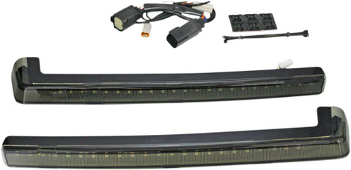Custom Dynamics Smoke ProBeam LED Run/Brake/Turn Tour-Pak Arms (PB-TP-ARM-14S)