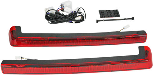Custom Dynamics Red ProBeam LED Run/Brake/Turn Tour-Pak Arms (PB-TP-ARM-TPCR)