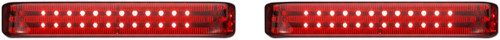 Custom Dynamics Black/Red ProBeam LED Bagz Saddlebag Lights (PB-SBSEQ-BCM4BR)