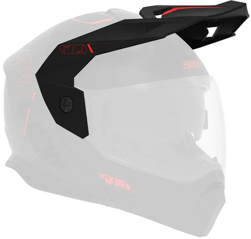 509 Delta R4 Helmet Visor/Peak