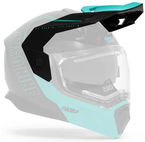 509 Delta R4 Helmet Visor/Peak