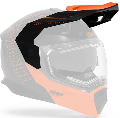 509 Delta R4 Helmet Visor/Peak