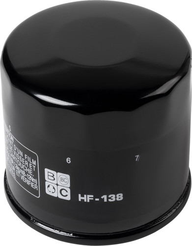 Moose Black Spin-on Oil Filter (0712-0669)