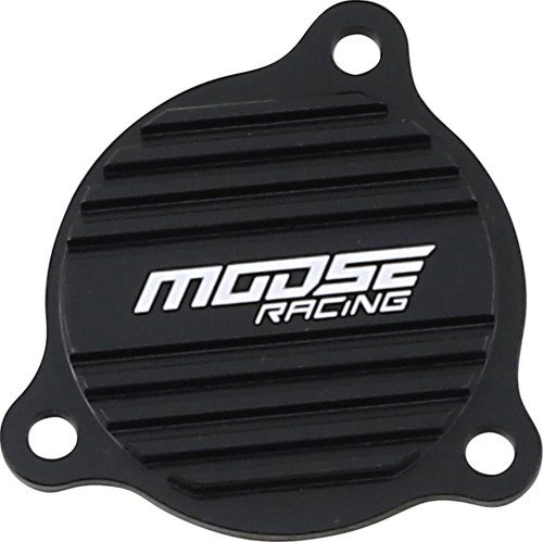 Moose Black Aluminum Oil Pump Cover (0940-1938)