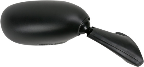 Emgo Right Side View Black Oval Mirror (20-86891)