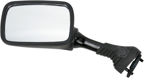 Emgo Left Side View Black Rectangle Mirror (20-78282)