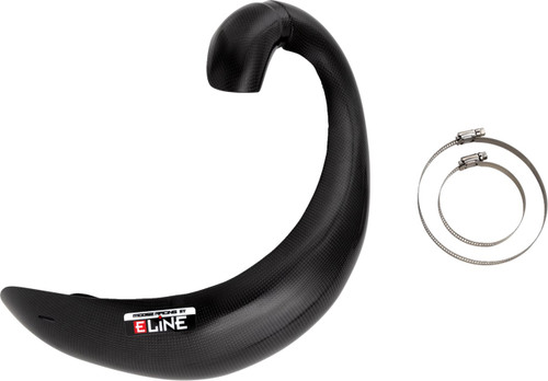 Moose Carbon Fiber Exhaust Pipe Guard (1861-1743)