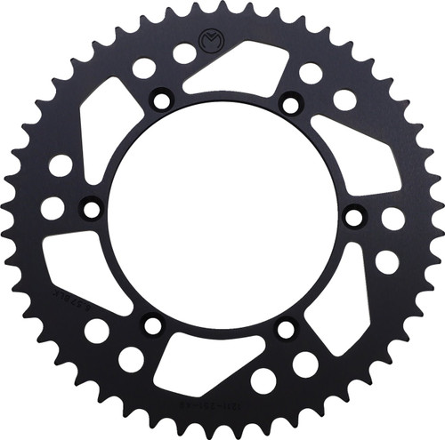 Moose Aluminum Black Rear Sprocket 49 Tooth (1211-1489)