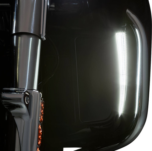Ciro Fang Black Lower Fairing Lights (45801)