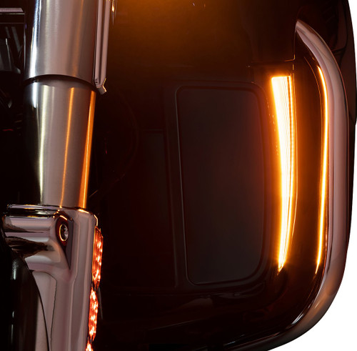 Ciro Fang Black Lower Fairing Lights (45801)