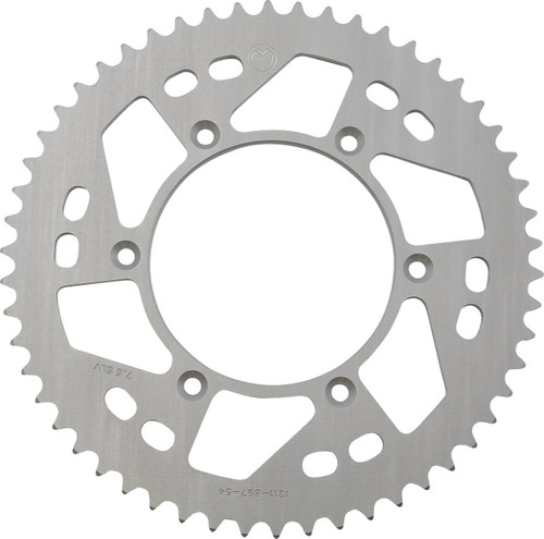 Moose Aluminum Silver Rear Sprocket 54 Tooth (1211-1557)