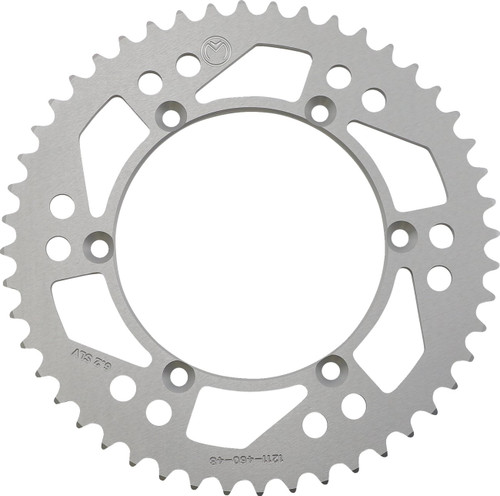 Moose Aluminum Silver Rear Sprocket 48 Tooth (1211-1563)
