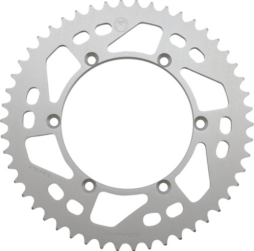 Moose Aluminum Silver Rear Sprocket 50 Tooth (1211-1565)