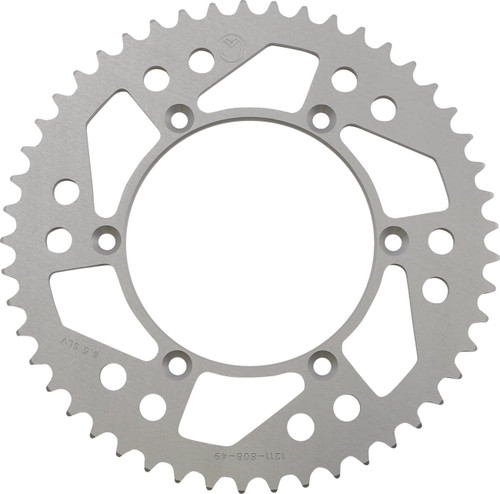 Moose Aluminum Silver Rear Sprocket 49 Tooth (1211-1578)