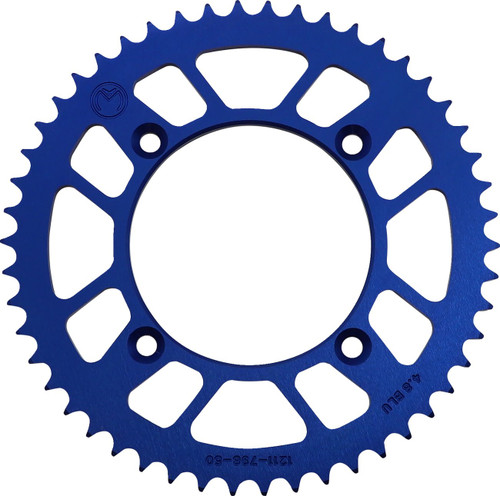 Moose Aluminum Blue Rear Sprocket 50 Tooth (1211-1617)