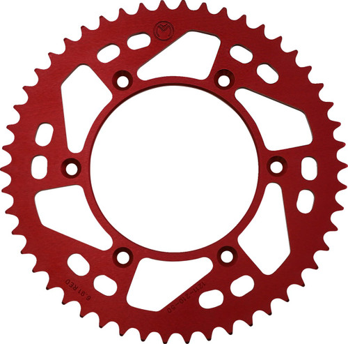 Moose Aluminum Red Rear Sprocket 50 Tooth (1211-1635)