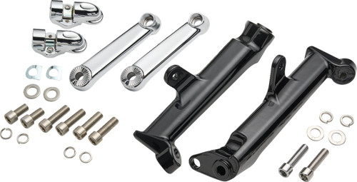 Ciro Standard Chrome Frame Mounted Adjustable Highway Peg Mount (60101)