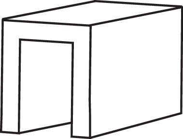 Garland Black Tunnel Wear Strip/Heat Exchanger Protector (22A-55.00-0-0001)