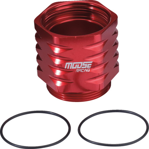 Moose Red Rear Brake Reservoir Extender (1701-0724)