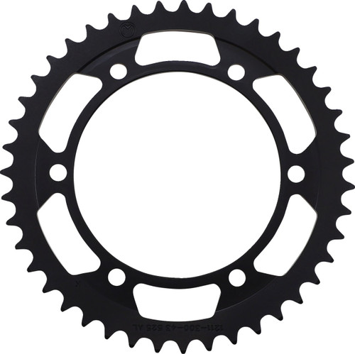 Moose Aluminum Black Rear Sprocket 43 Tooth (1211-1999)