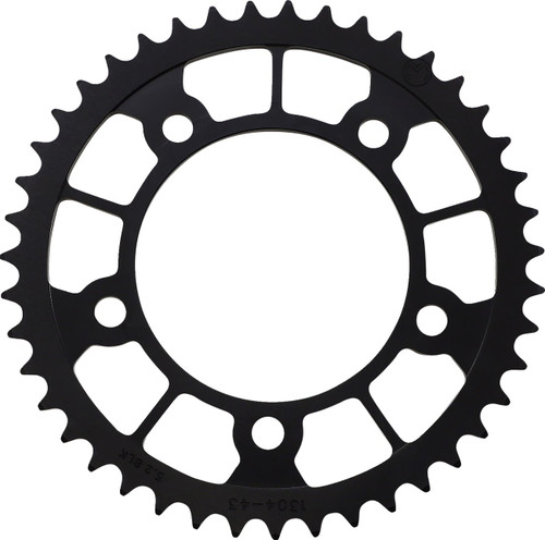 Moose Aluminum Black Rear Sprocket 43 Tooth (1211-2010)