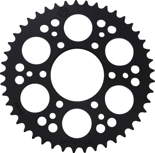 Moose Aluminum Black Rear Sprocket 45 Tooth (1211-2015)