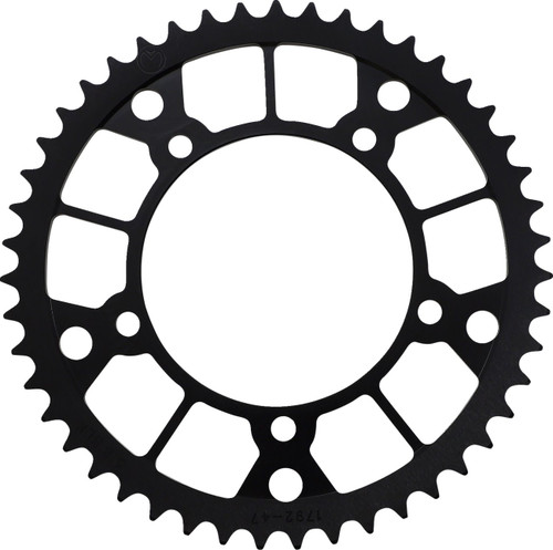 Moose Aluminum Black Rear Sprocket 47 Tooth (1211-2023)