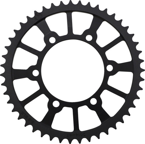 Moose Aluminum Black Rear Sprocket 47 Tooth (1211-2030)