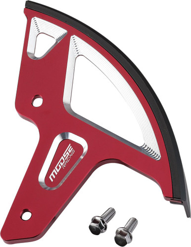 Moose Aluminum Red Rear Brake Rotor Guard (1711-1801)