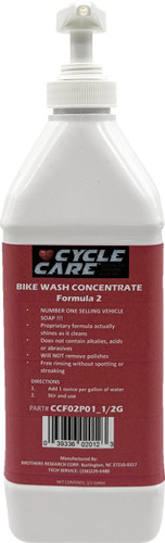 Cycle Care Formula 2 Bike Wash 1/2 Gallon in Box (CCF02P01_1/2G)