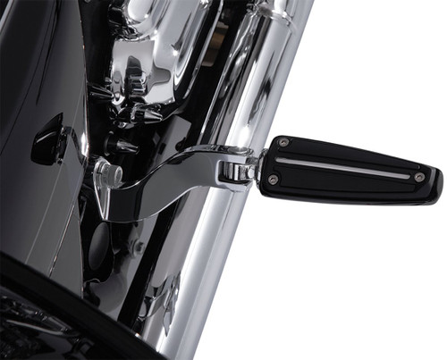 Ciro Black Rail Footpegs w/ Mount (61022)