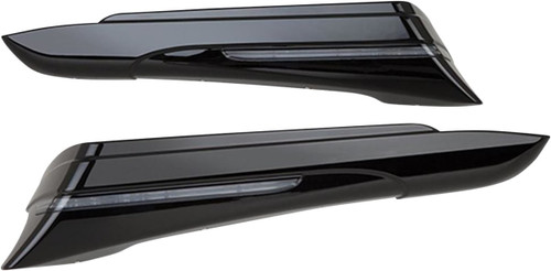 Ciro LED Black Saddlebag Extensions (40111)