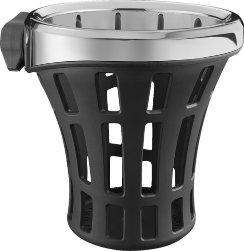 Ciro Chrome Passenger Mount Gen 2 Big Ass Drink Holder (55822)