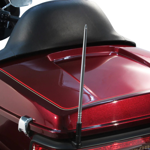 Ciro 8" Chrome Flexible Base Antenna (15010)