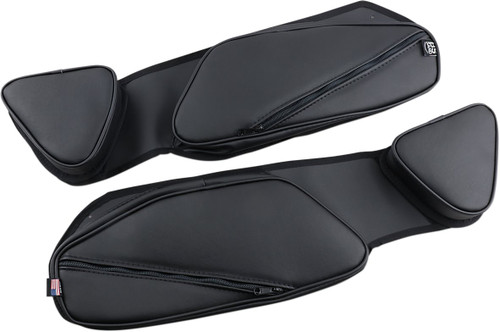 BS Sand Black Door Bags for '18-'20 Wildcat XX (ACXXDBB)