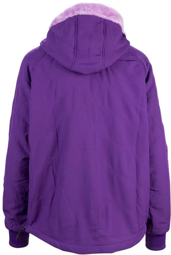509 Aurora Quilted Womens Snow Hoody