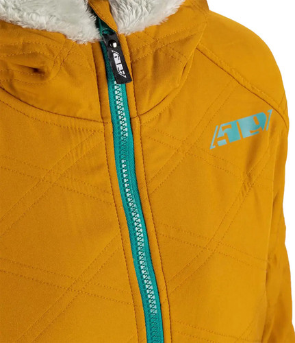 509 Aurora Quilted Womens Snow Hoody