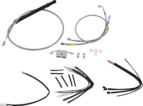 Burly Complete Stainless Cables for 14" Gorilla Handlebars (B30-1243)