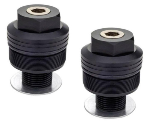 Burly Black Aluminum Fork Preload Adjuster 49 mm (B28-3001B)
