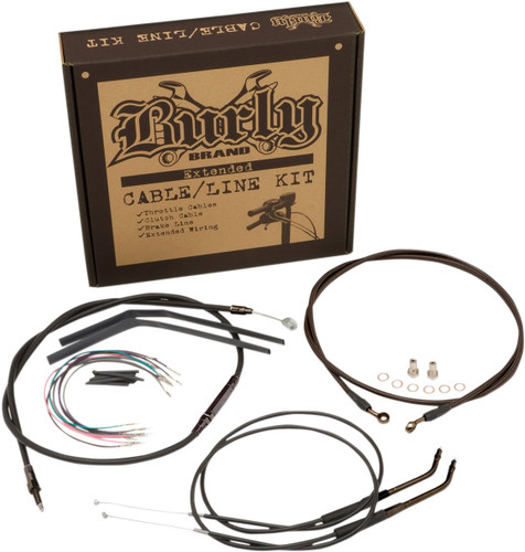 Burly Complete Black Vinyl Cables for 10" Jail Bars (T-Bars) (B30-1146)