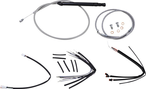 Burly Complete Stainless Cables for 14" Gorilla Handlebars (B30-1249)